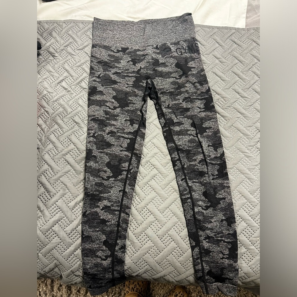 Grey camo gymshark leggings